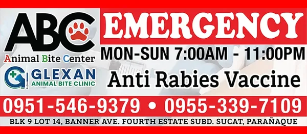GLEXAN Animal Bite Center ABC Fourth Estate Parañaque City