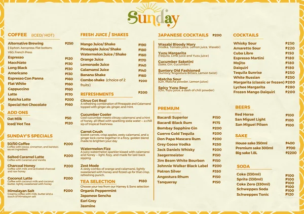 Sunday Siargao (Cafe and Pool)