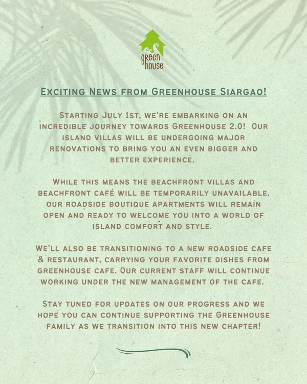 Greenhouse Siargao — 4